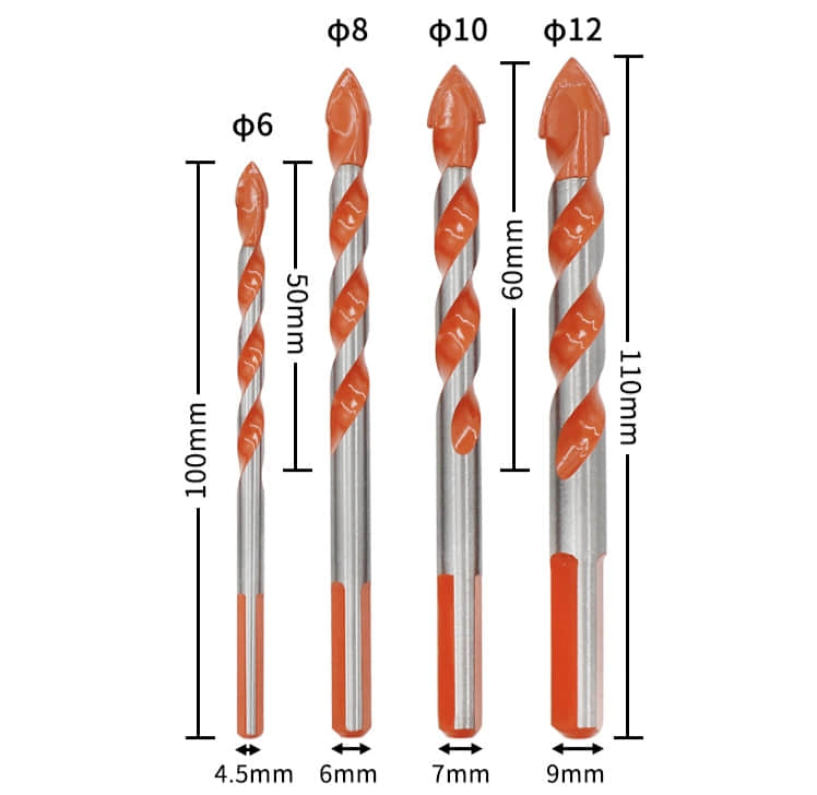Carbide Tip Wall Drill Bit Carbide Tip Wall Drill Bit